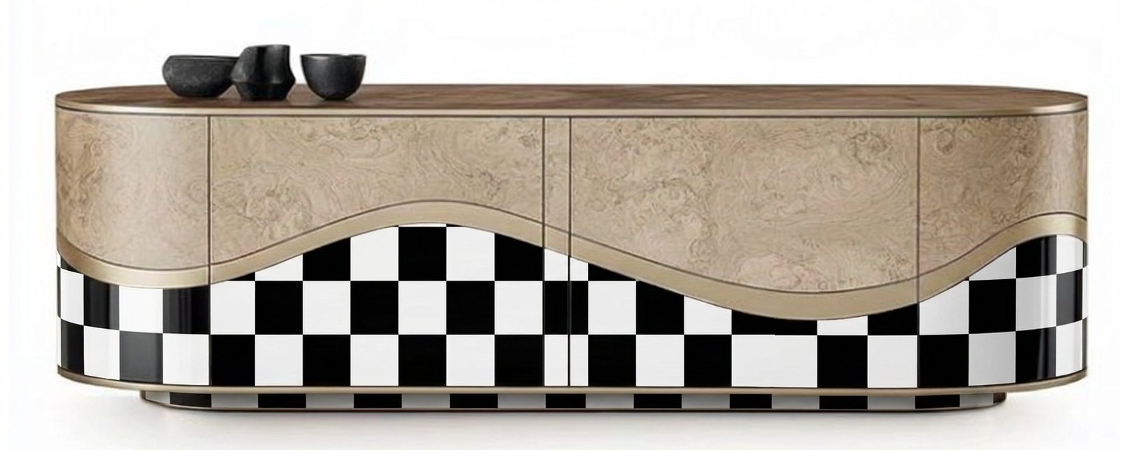 Digital Marquetry Console Table