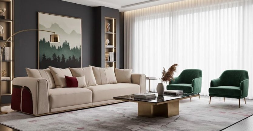 Modern Contemporary Drawing Room